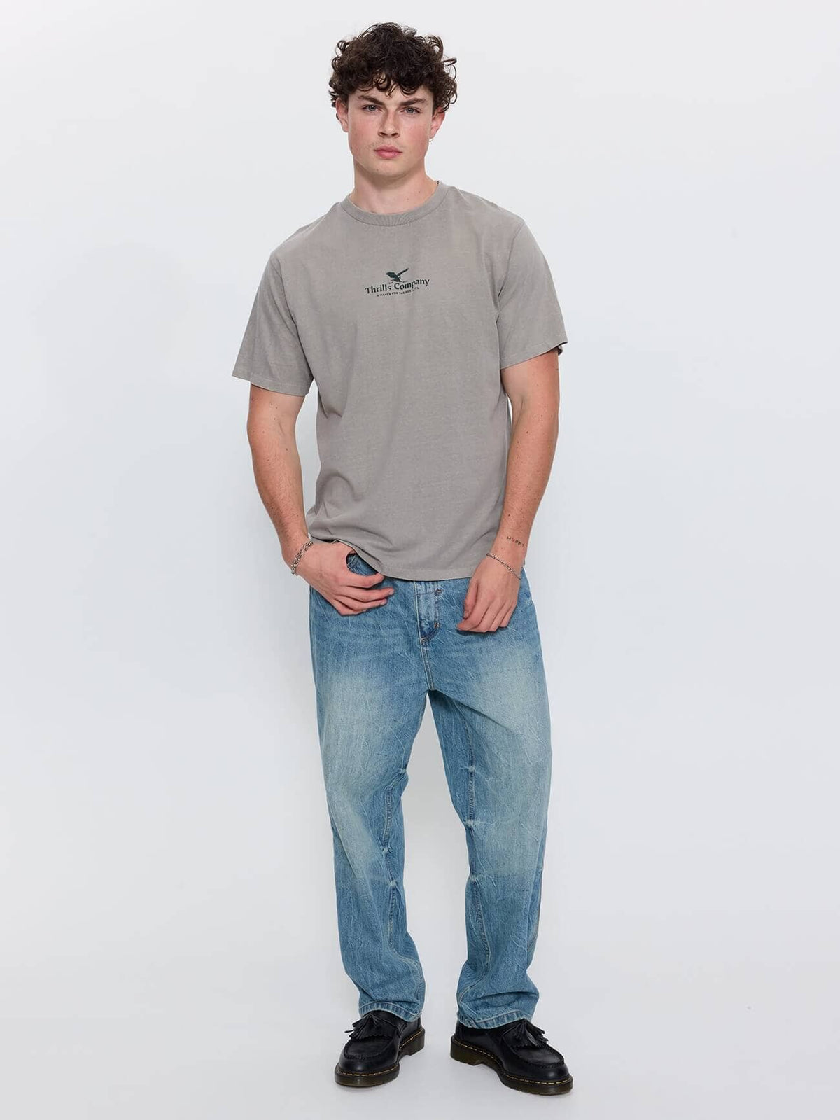 A Haven for the Restless Merch Fit Tee - Fog XS