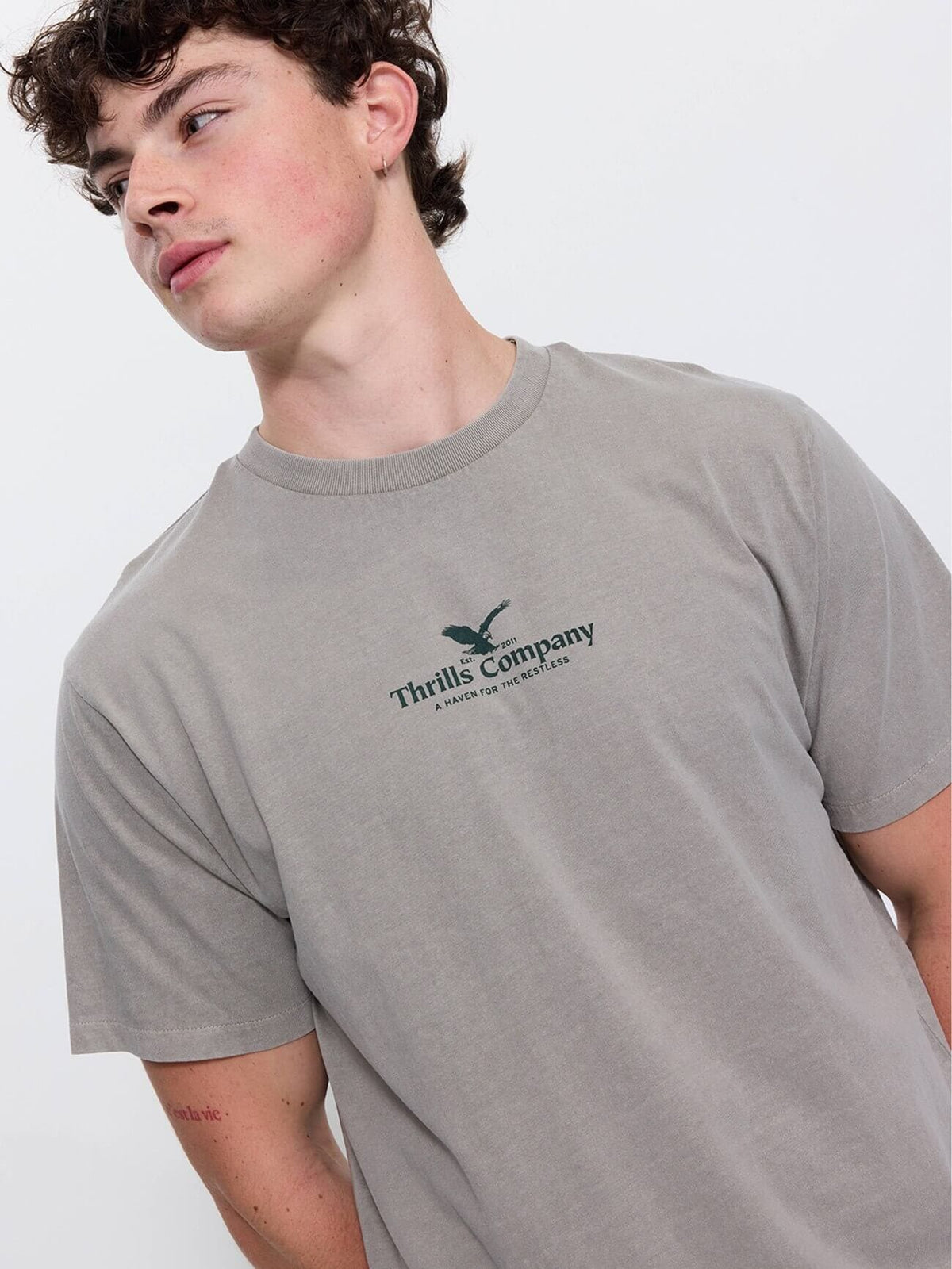 A Haven for the Restless Merch Fit Tee - Fog XS