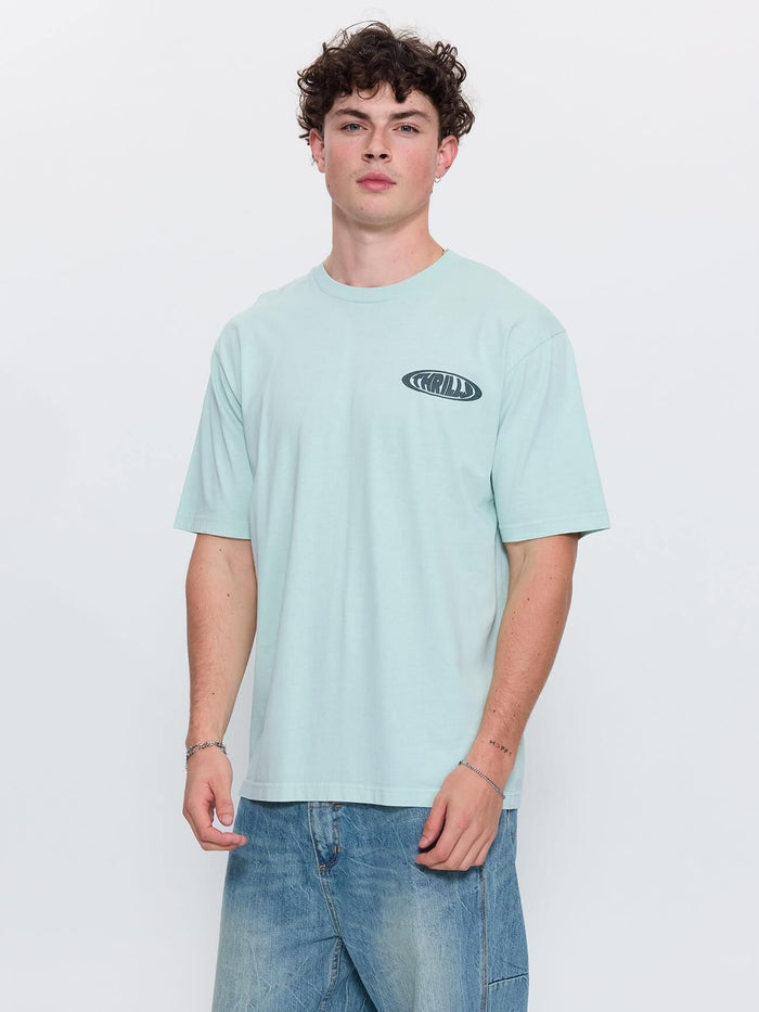 Shadowless Oversize Fit Tee - Faded Mint XS