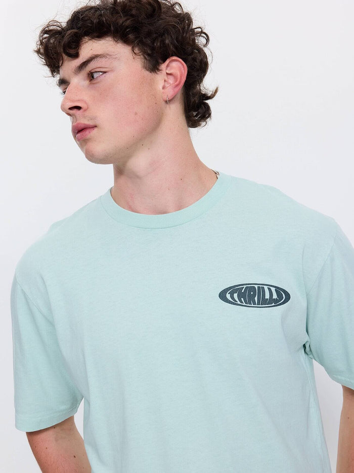 Shadowless Oversize Fit Tee - Faded Mint XS