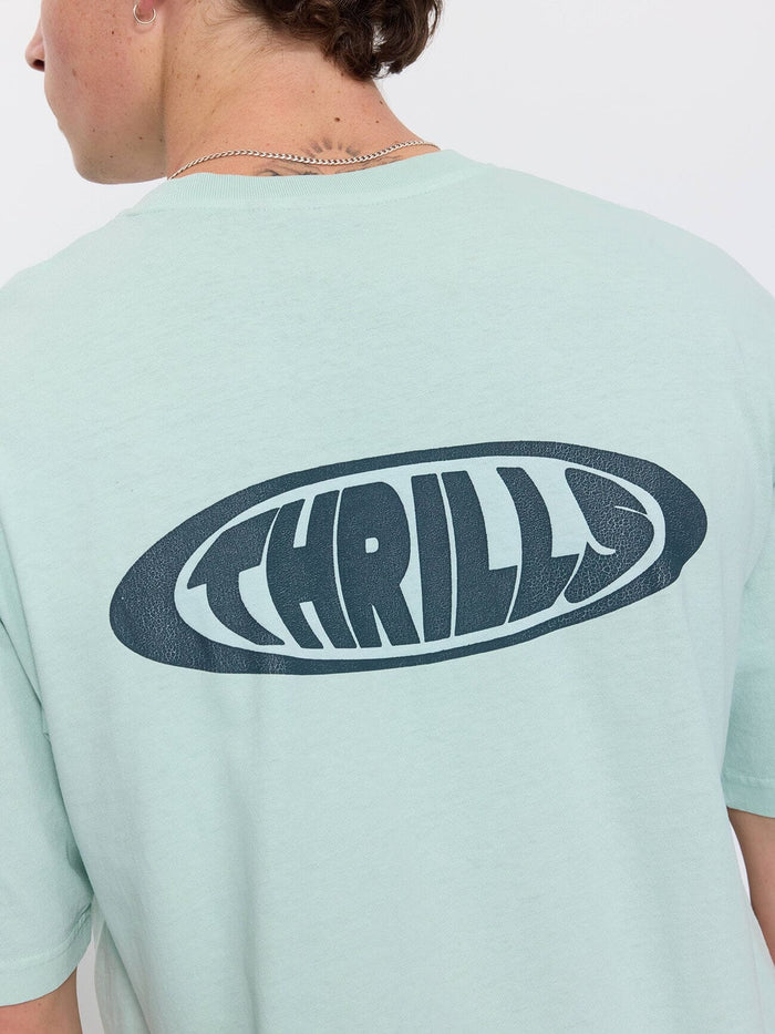 Shadowless Oversize Fit Tee - Faded Mint XS