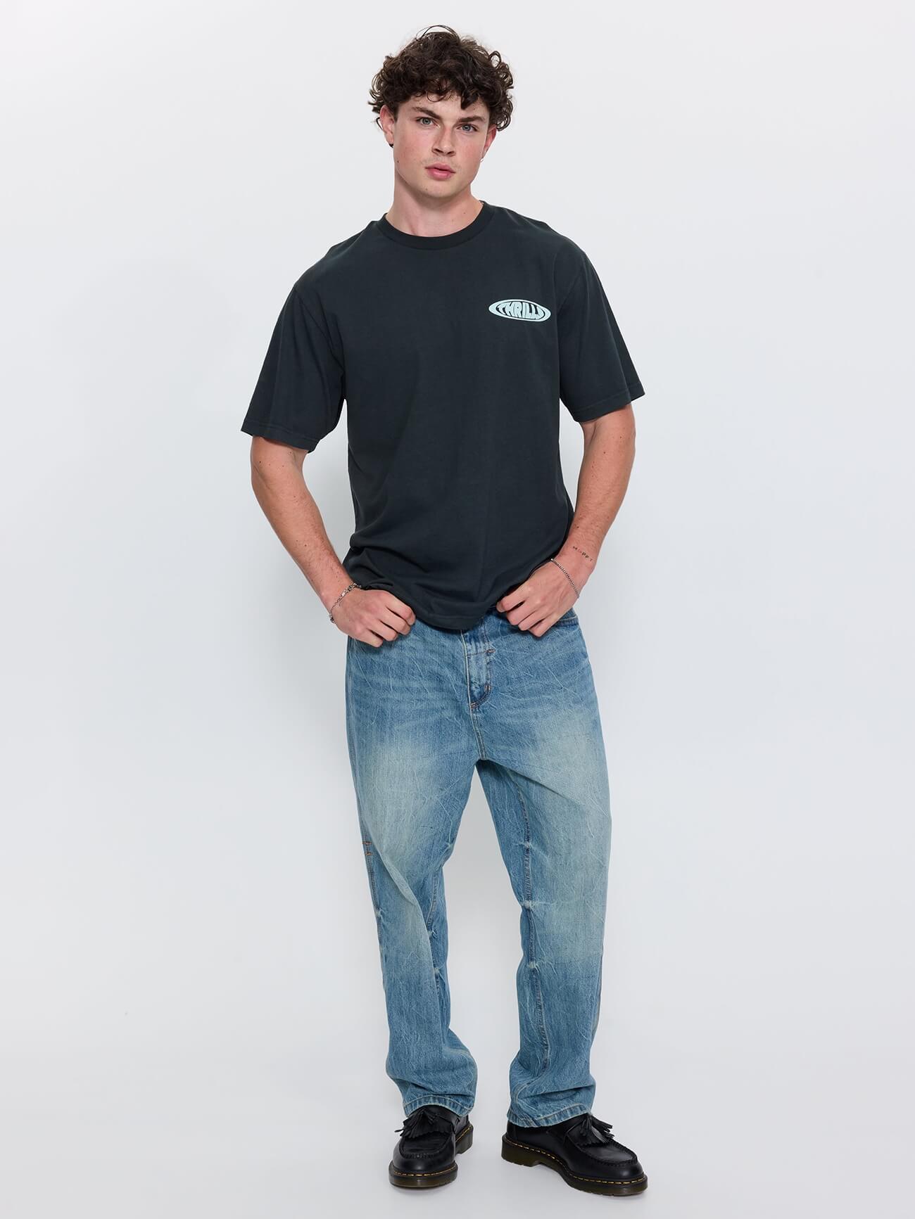 Shadowless Oversize Fit Tee - Carbon