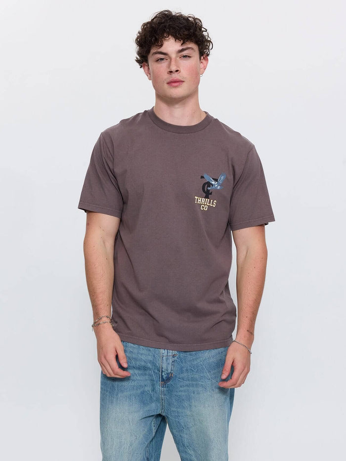 World of Wonder Merch Fit Tee - Clay Smoke XS