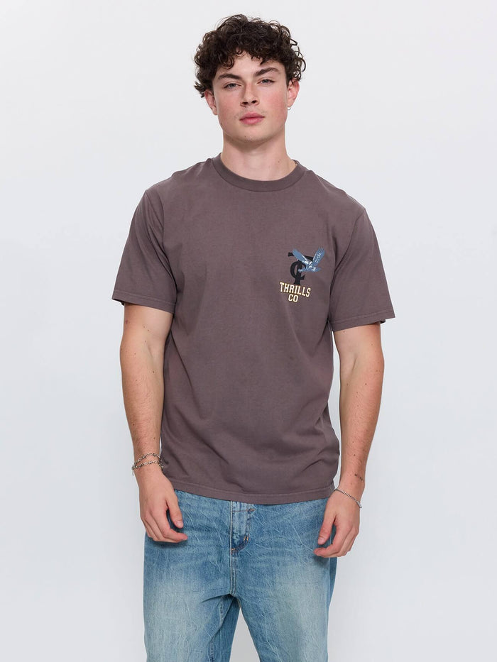 World of Wonder Merch Fit Tee - Clay Smoke XS