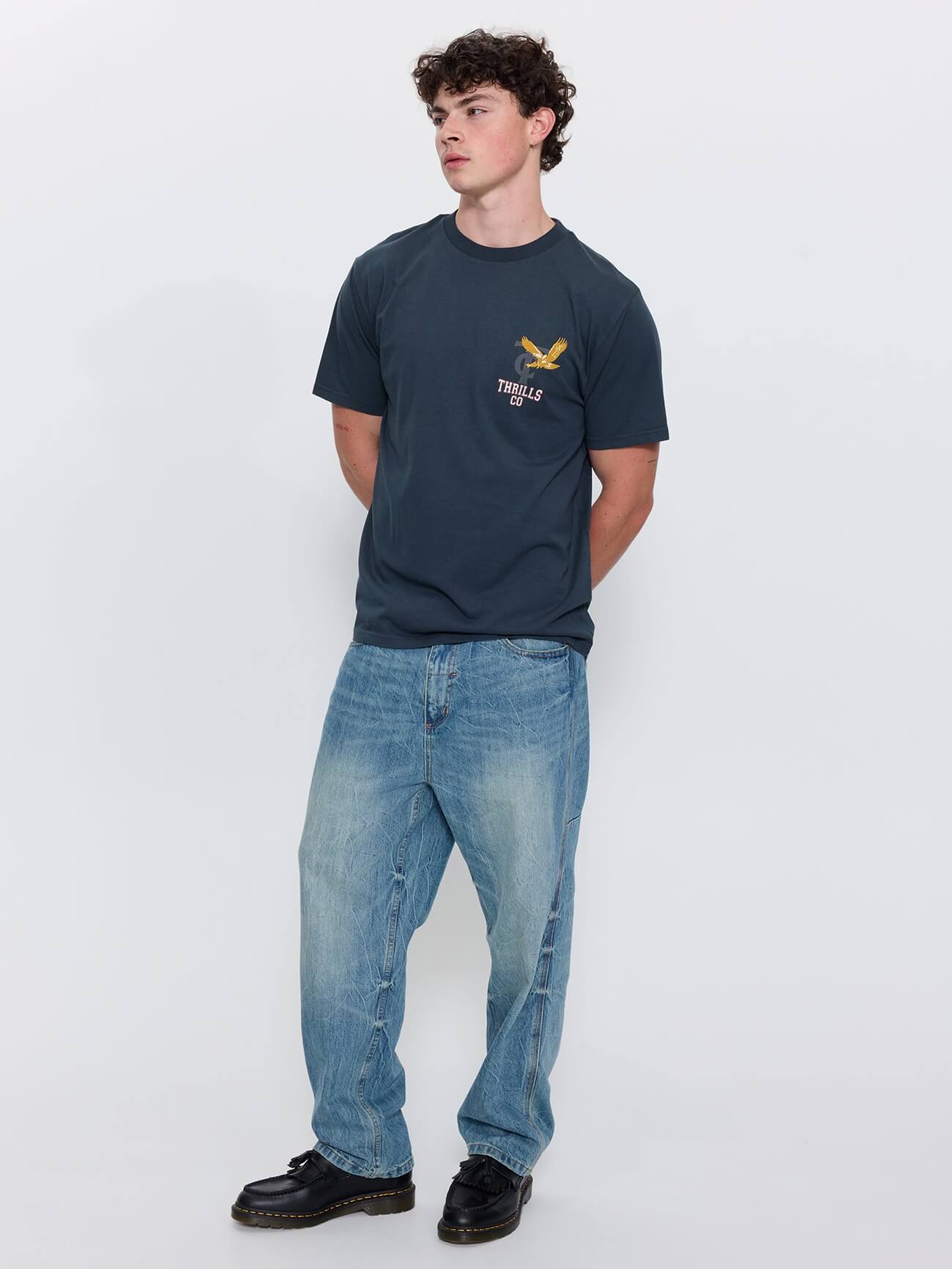 World of Wonder Merch Fit Tee - Petrol XS