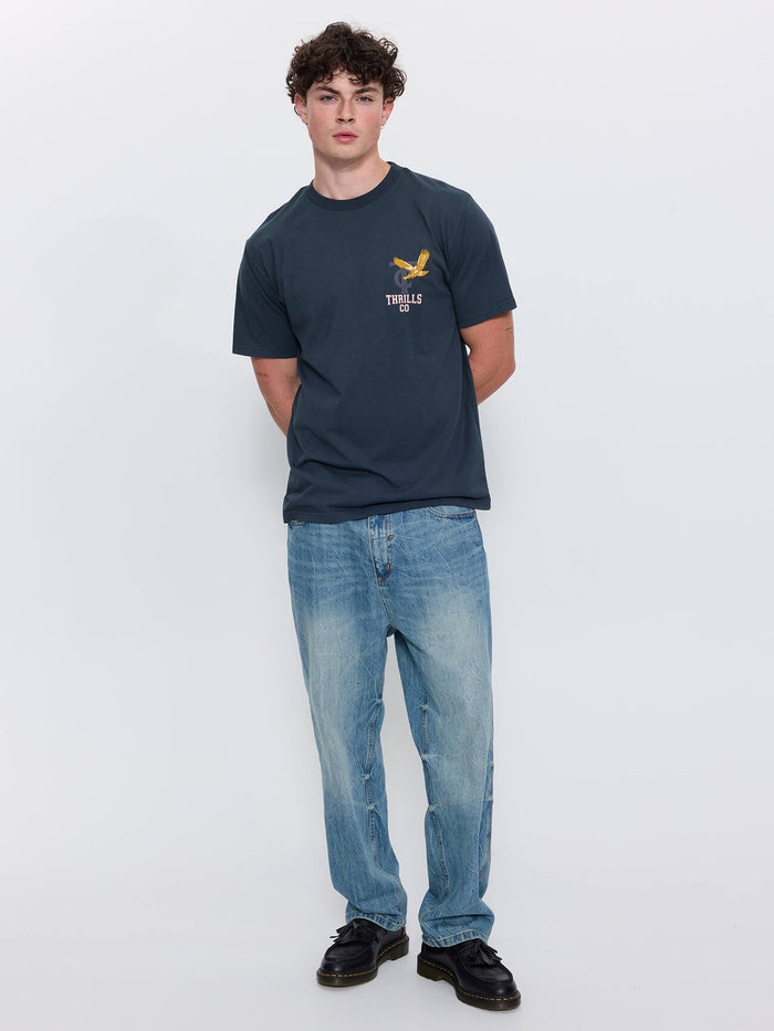World of Wonder Merch Fit Tee - Petrol XS