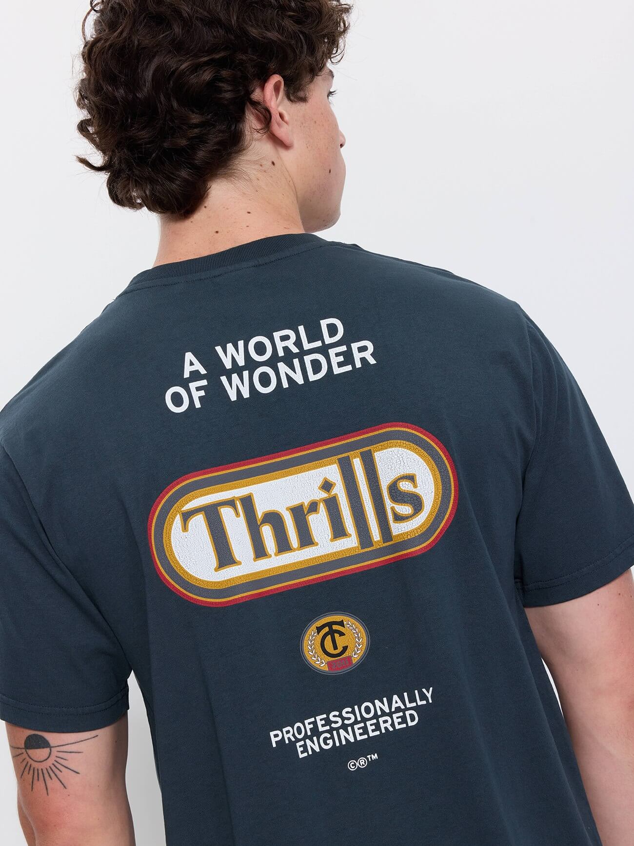 World of Wonder Merch Fit Tee - Petrol XS
