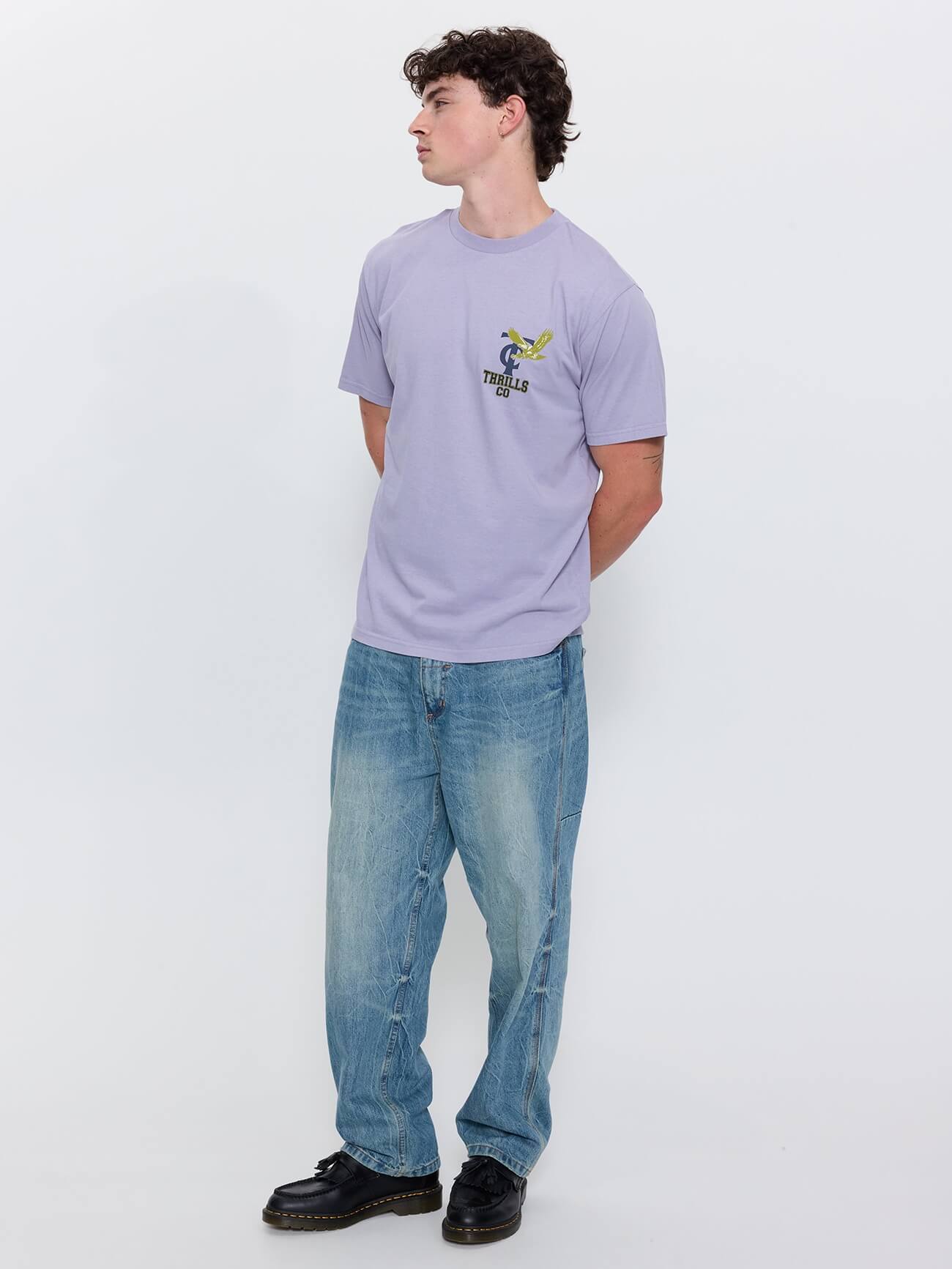 World of Wonder Merch Fit Tee - Violet Haze XS