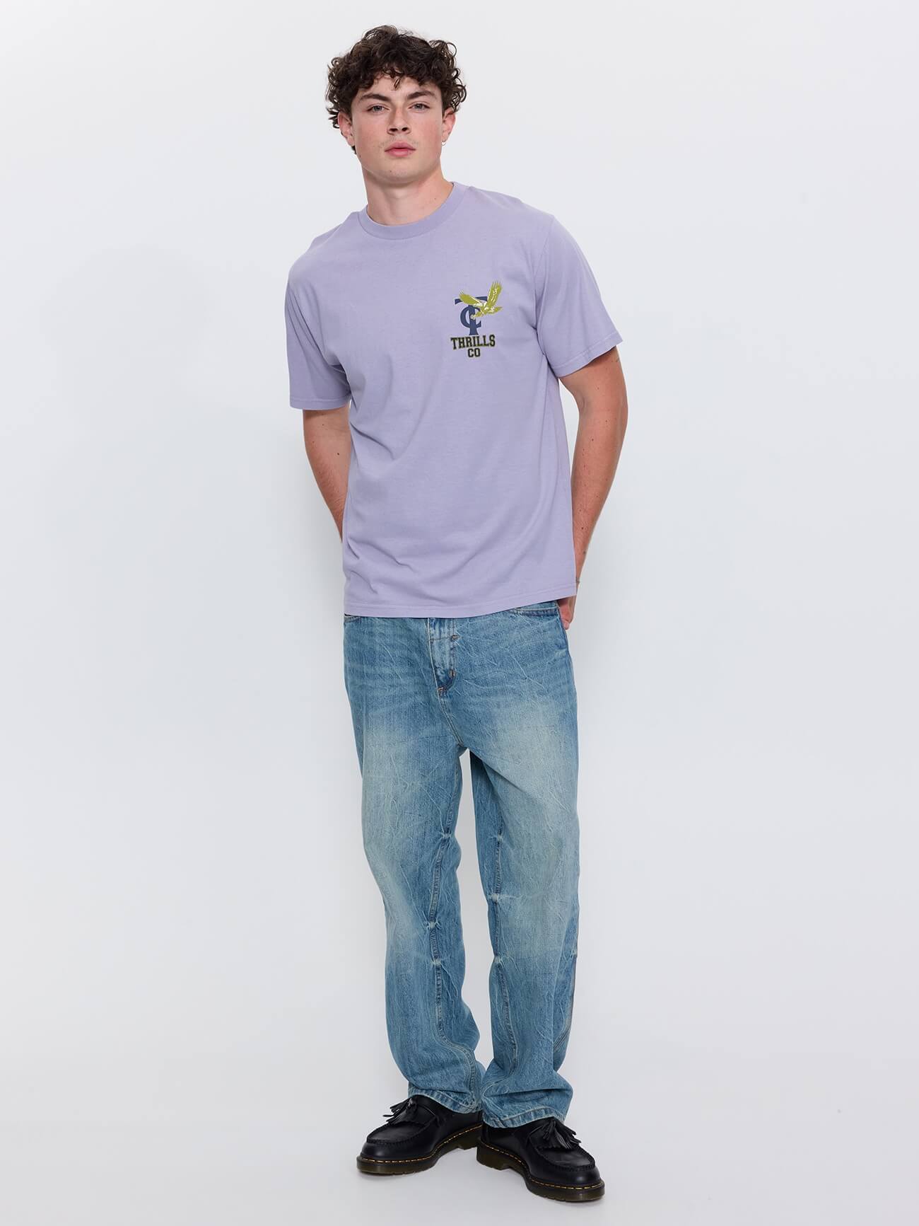 World of Wonder Merch Fit Tee - Violet Haze XS