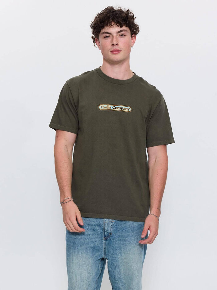 Wonder World Embro Merch Fit Tee - Grape Leaf XS