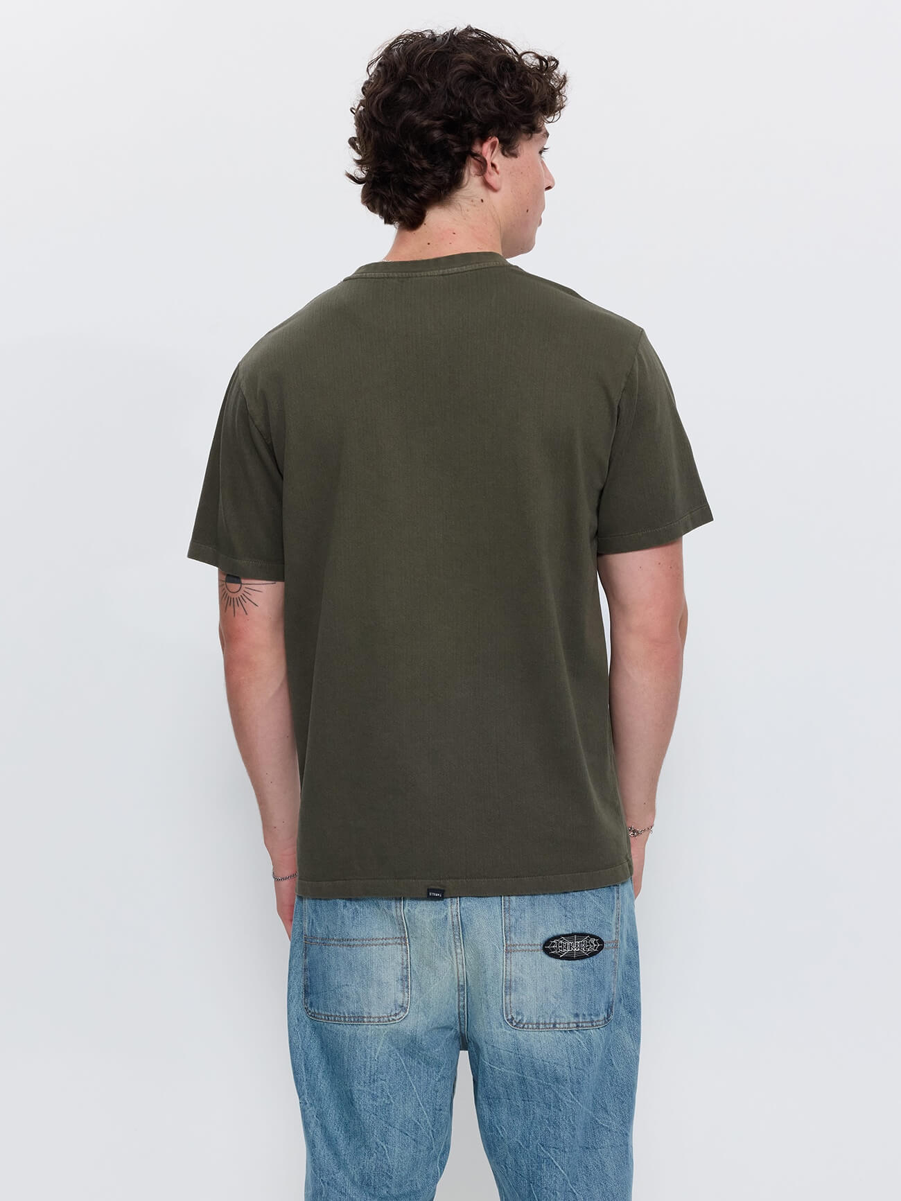 Wonder World Embro Merch Fit Tee - Grape Leaf XS