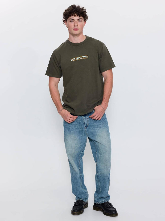 Wonder World Embro Merch Fit Tee - Grape Leaf XS