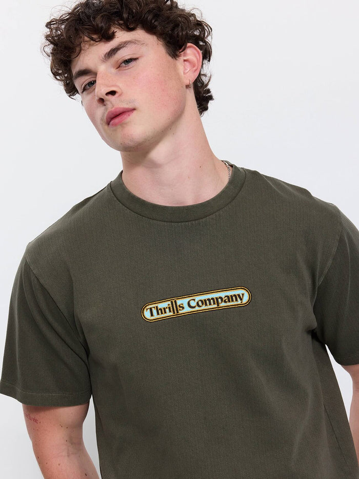 Wonder World Embro Merch Fit Tee - Grape Leaf XS