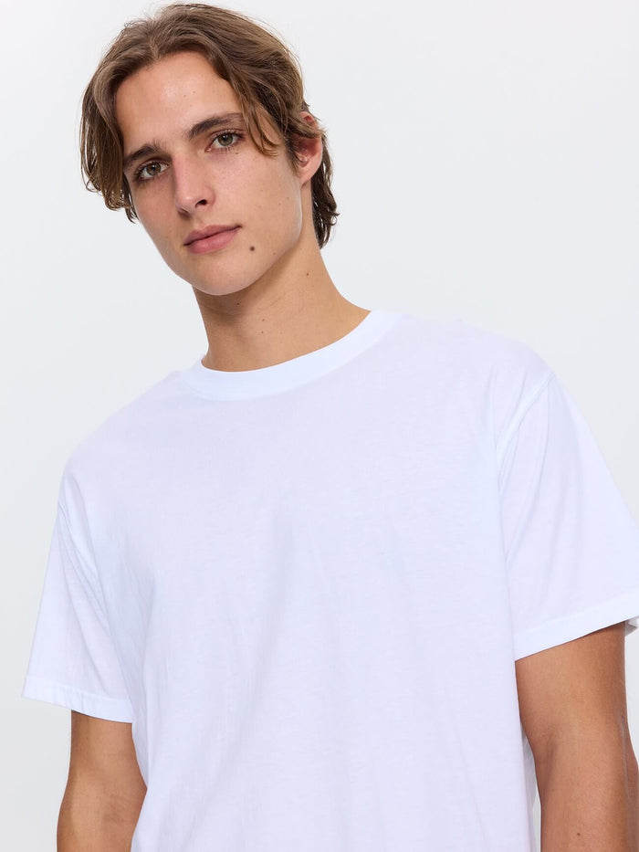 Thrills Military Merch Fit Cropped Tee - White XS
