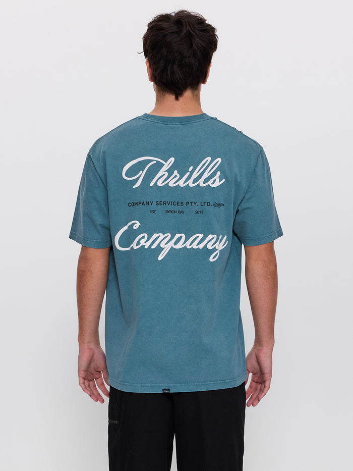 Visions Oversize Fit Tee - Troppo Teal XS