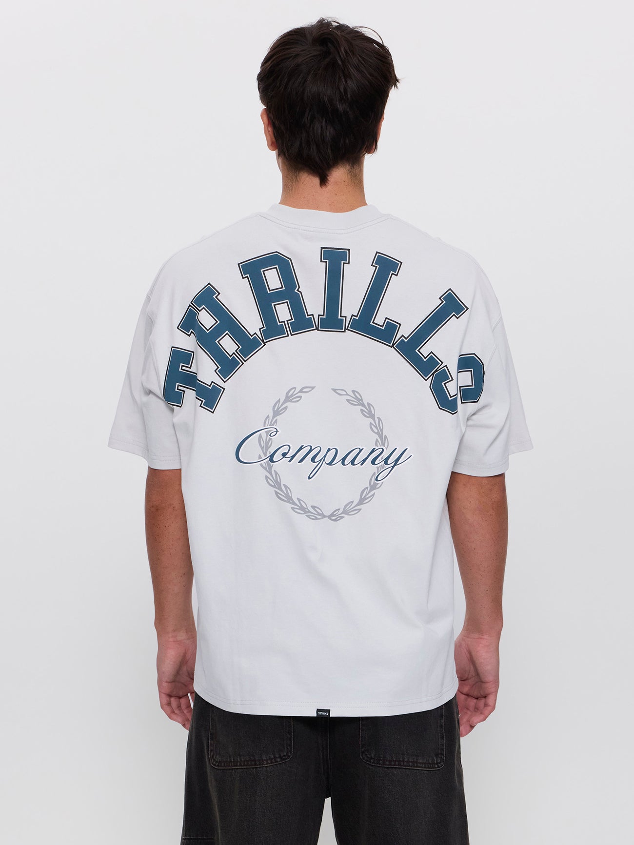 Best in the East Box Fit Oversize Tee - Cool Grey XS