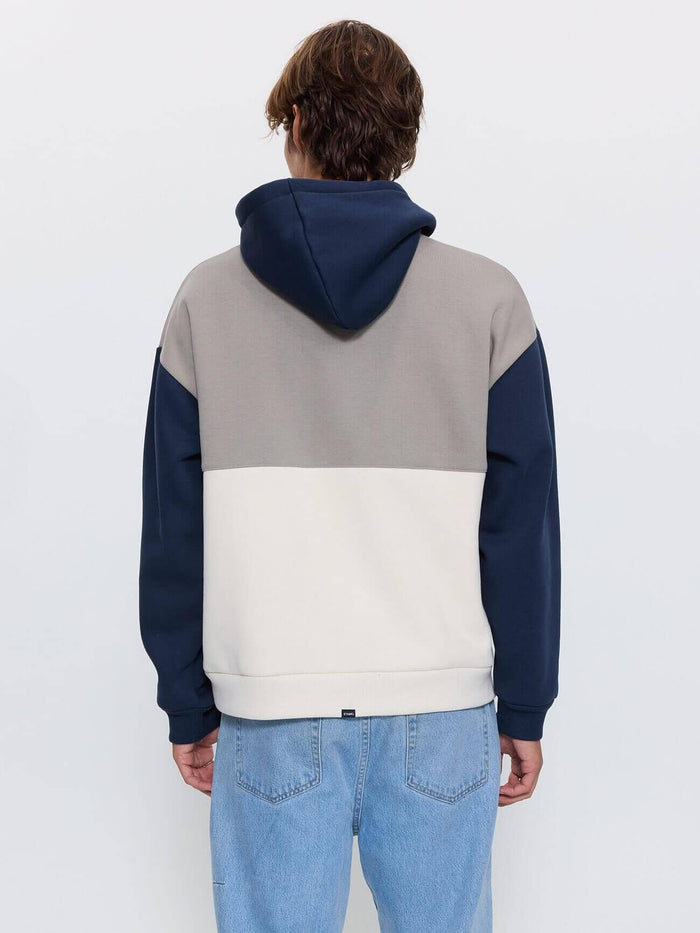 Odyssy Panel Slouch Pull On Cropped Hood - Fog XS
