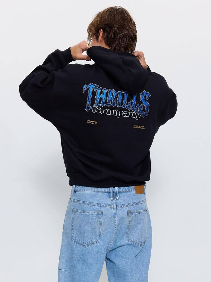 Eternal Cycle Box Crop Hood - Black XS