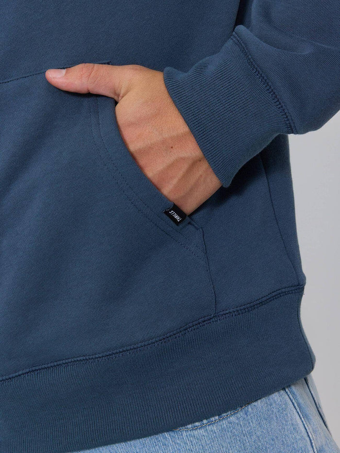 Minimal Thrills Quarter Zip Fleece - Dark Slate XS