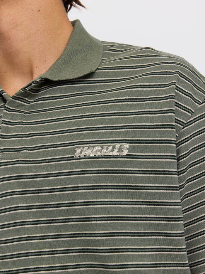 Built to Last Box Crop Polo - Beetle XS