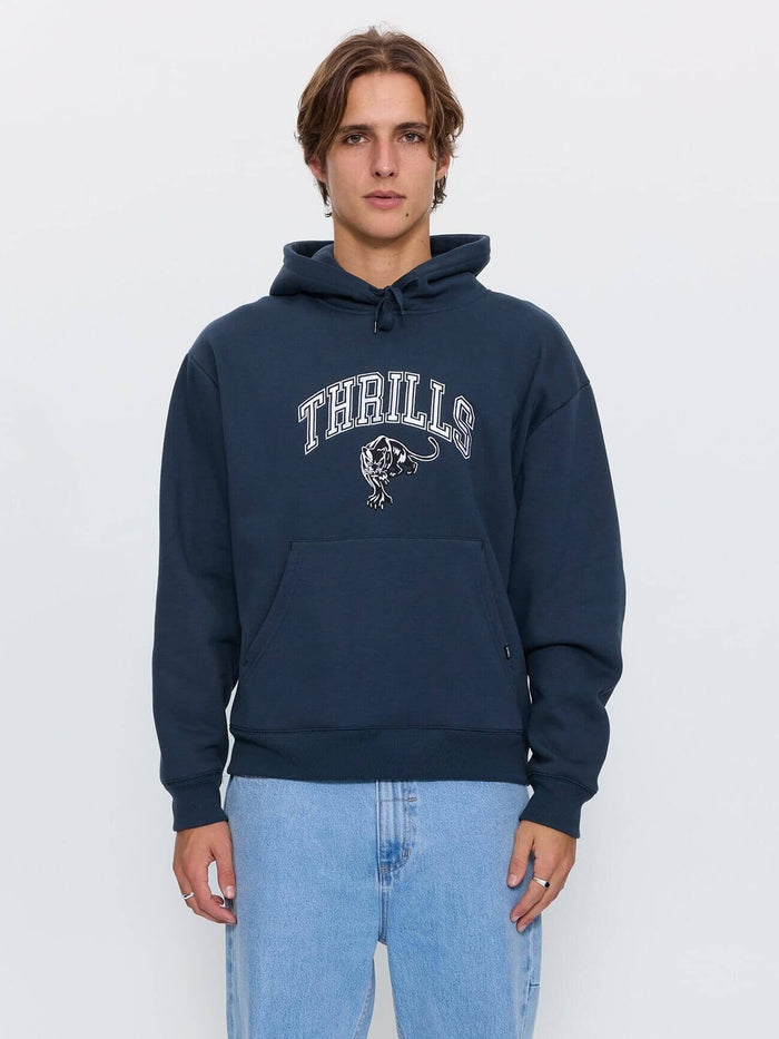 Eye of the Beholder Embro Cropped Slouch Hood - Petrol XS