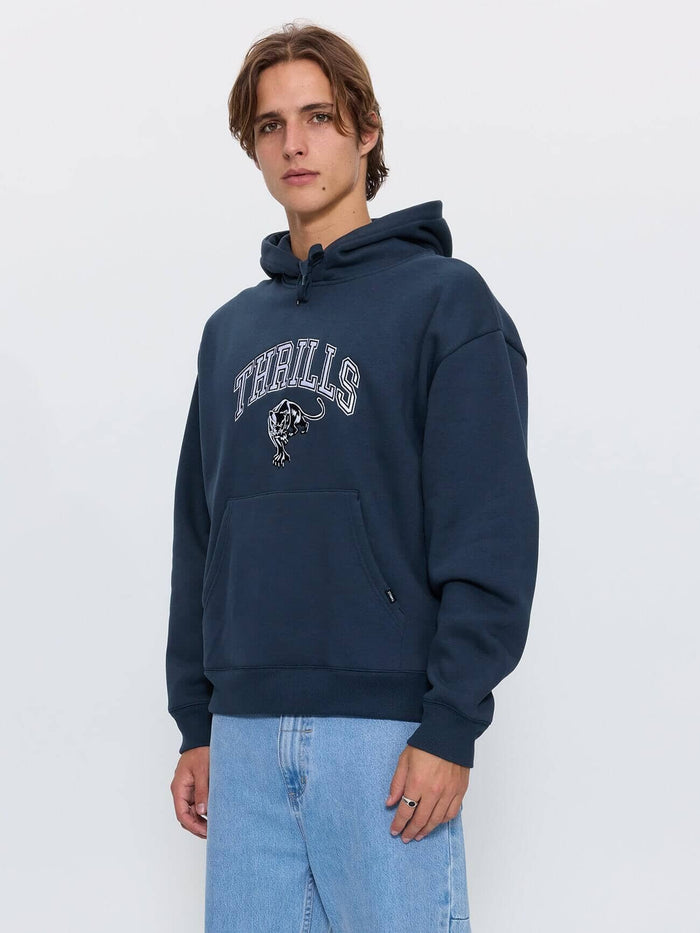 Eye of the Beholder Embro Cropped Slouch Hood - Petrol XS