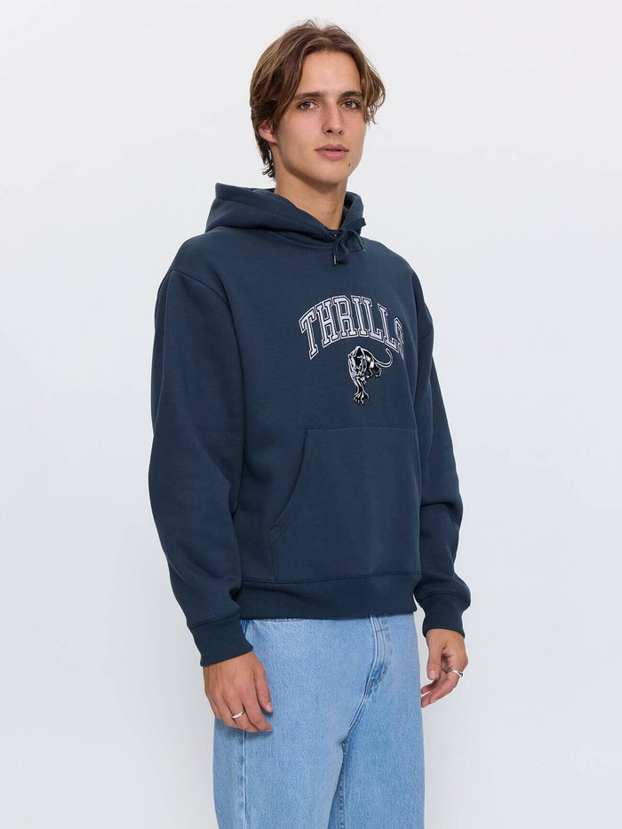 Eye of the Beholder Embro Cropped Slouch Hood - Petrol XS