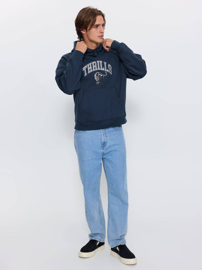 Eye of the Beholder Embro Cropped Slouch Hood - Petrol XS