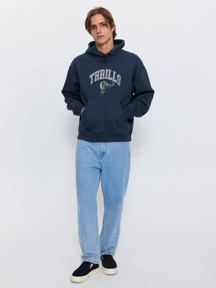 Eye of the Beholder Embro Cropped Slouch Hood - Petrol XS