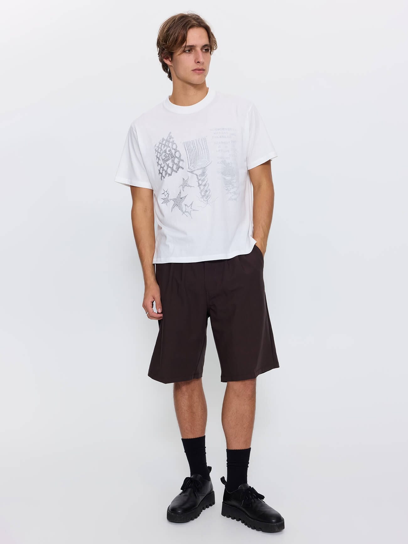 Visions Jacob Short - Postal Brown 26