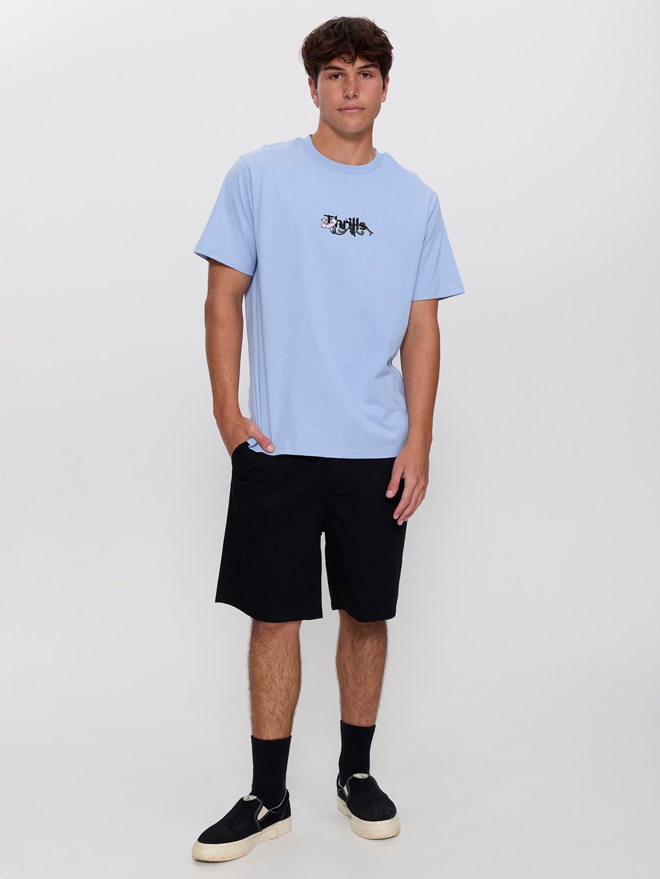 Stagger Check Short - Black 4