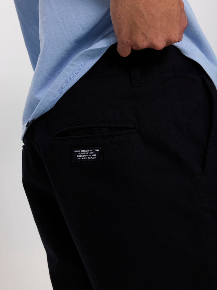 Stagger Check Short - Black 4