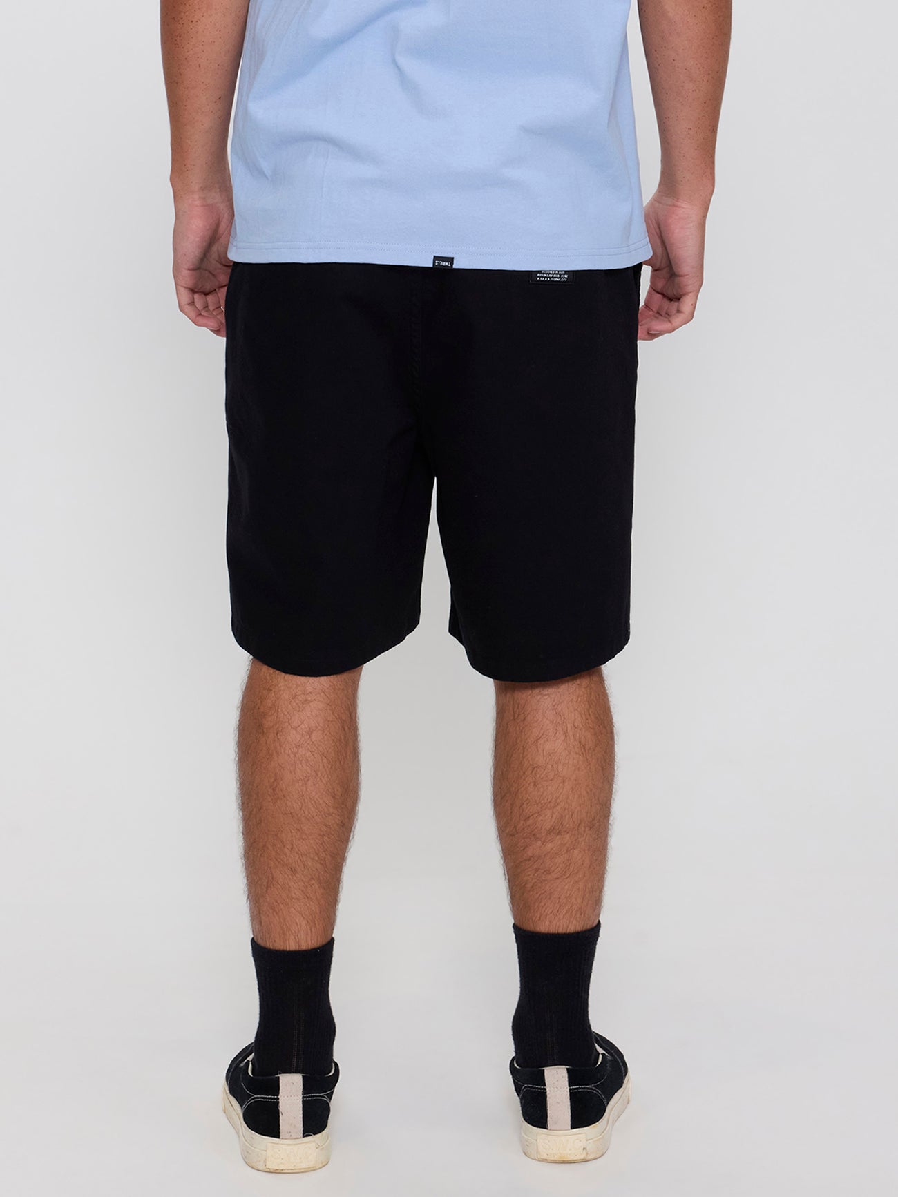 Stagger Check Short - Black 4