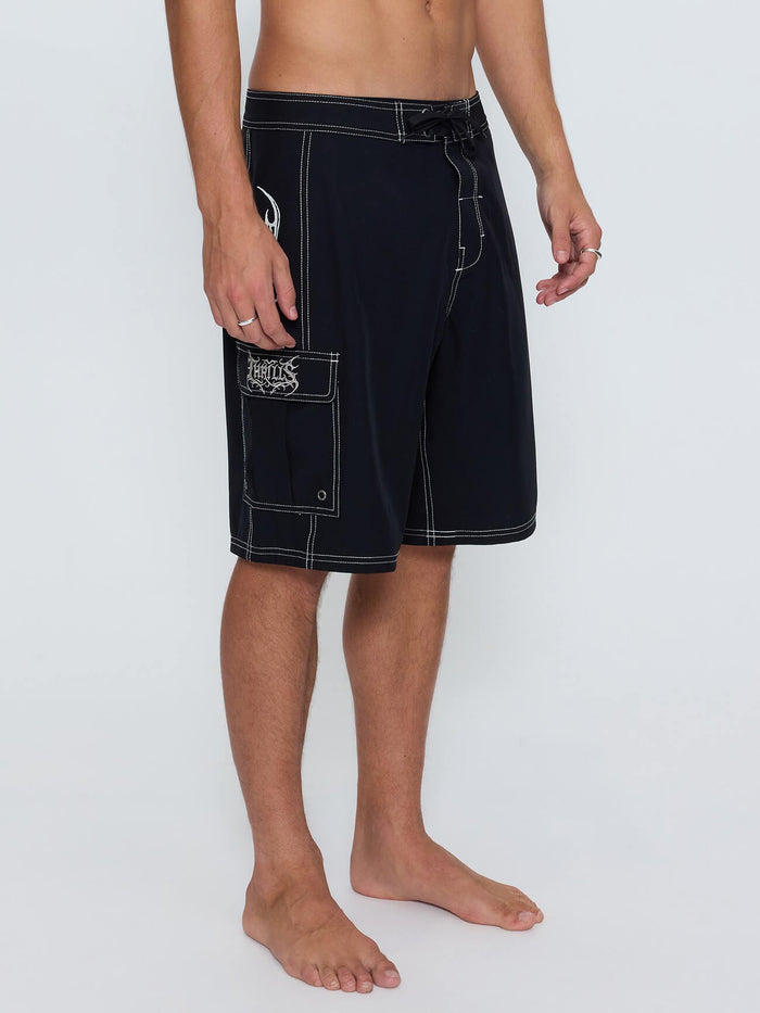 South Of Heaven Boardshort - Black 26
