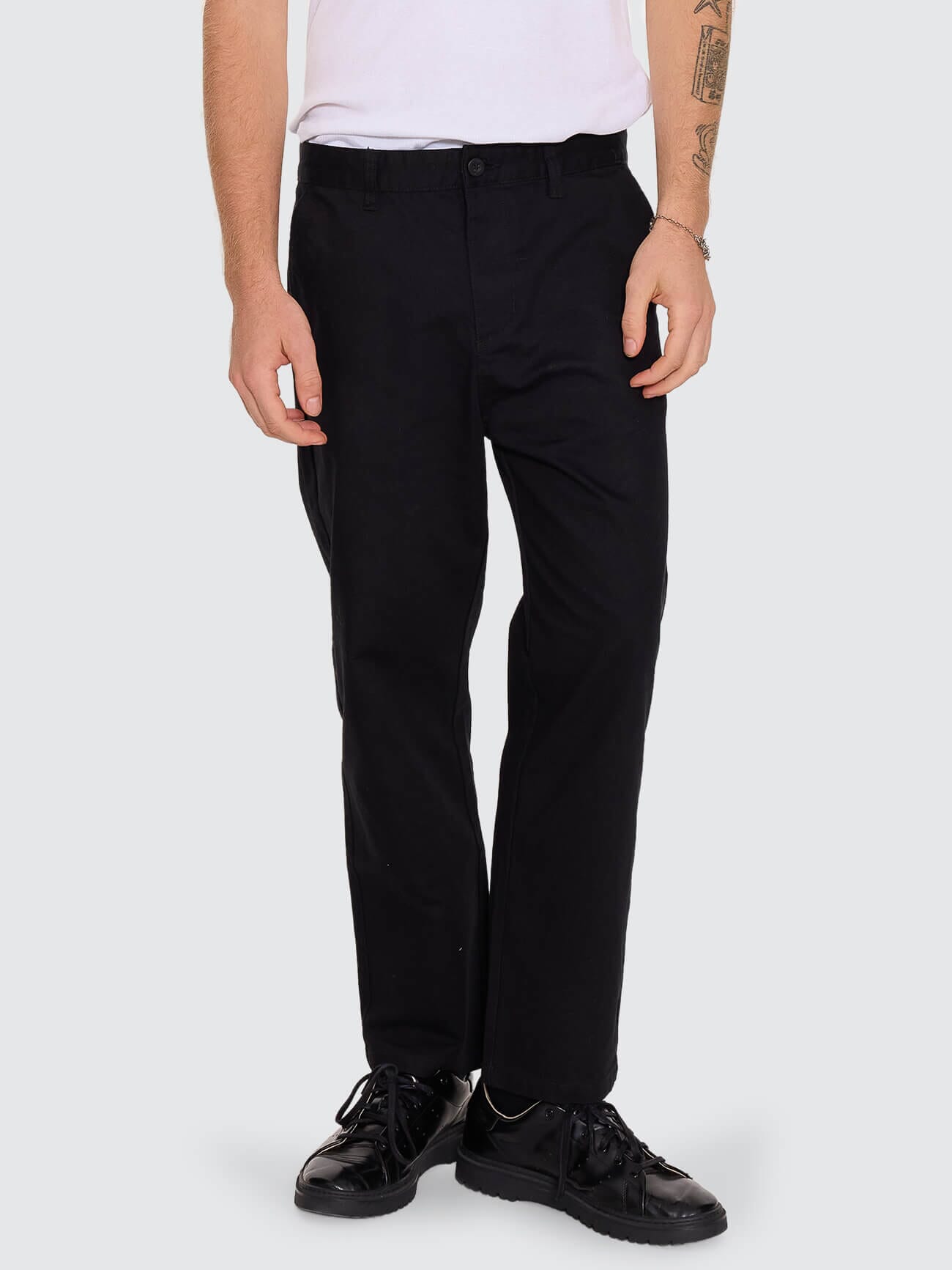 Thrills Chopped Chino Pant - Black 26