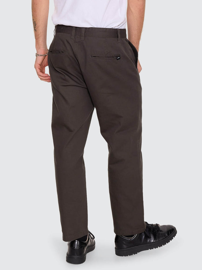 Thrills Chopped Chino Pant - Oil Green 26