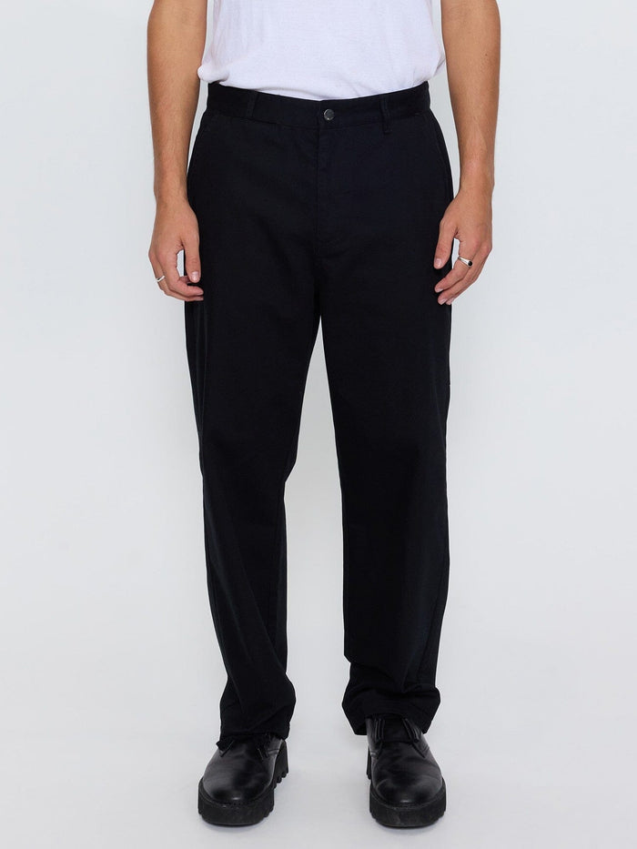 Mid Slacker Chino Pant - Black