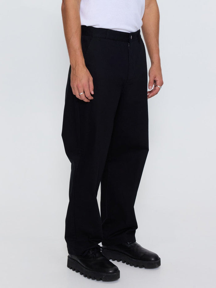 Mid Slacker Chino Pant - Black