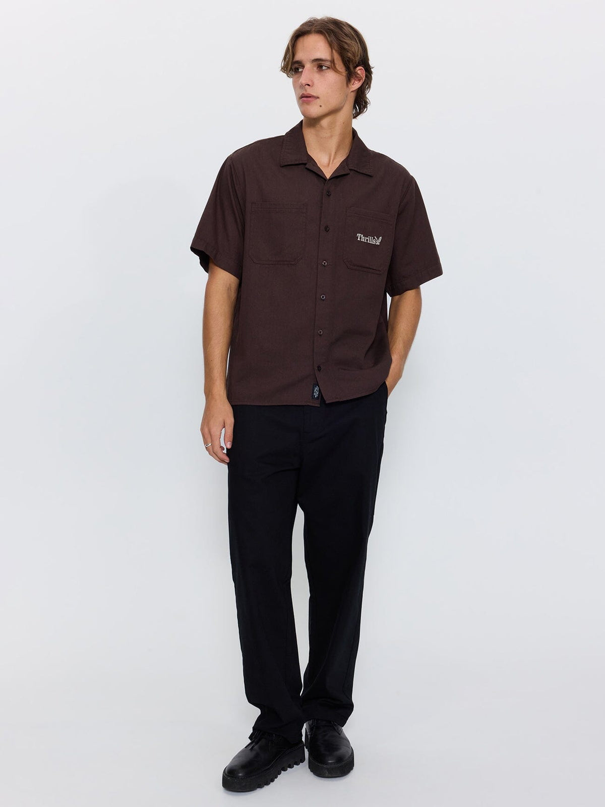 Mid Slacker Chino Pant - Black