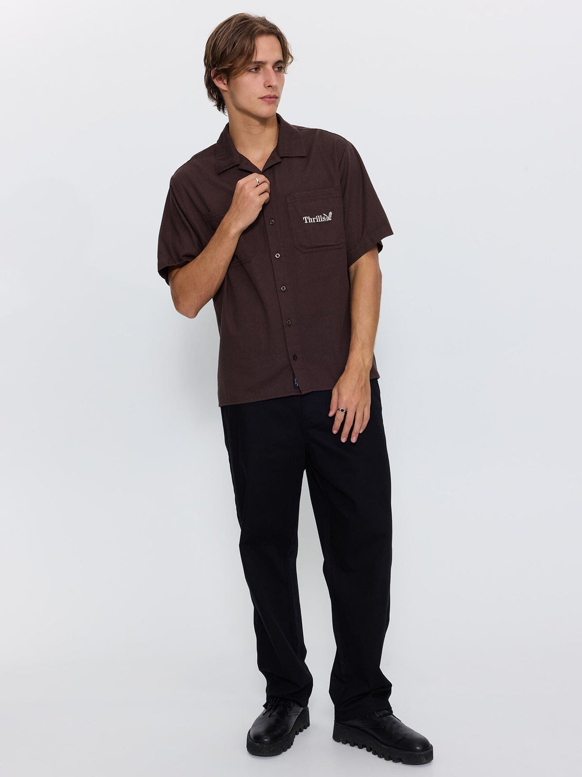 Mid Slacker Chino Pant - Black