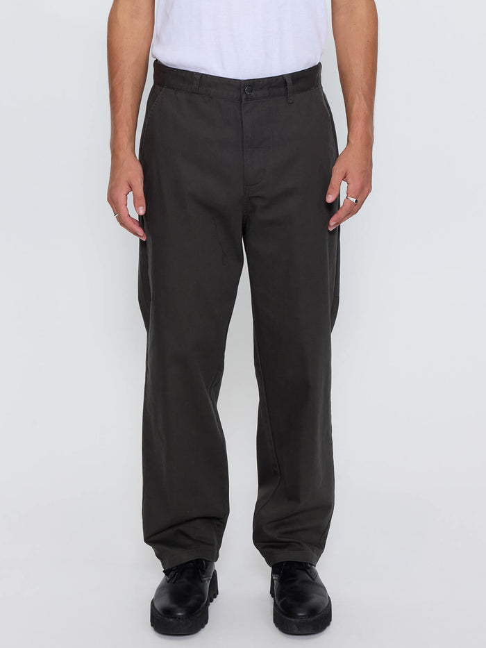 Mid Slacker Chino Pant - Oil Green 26