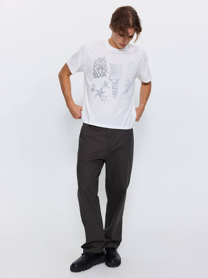 Mid Slacker Chino Pant - Oil Green 26