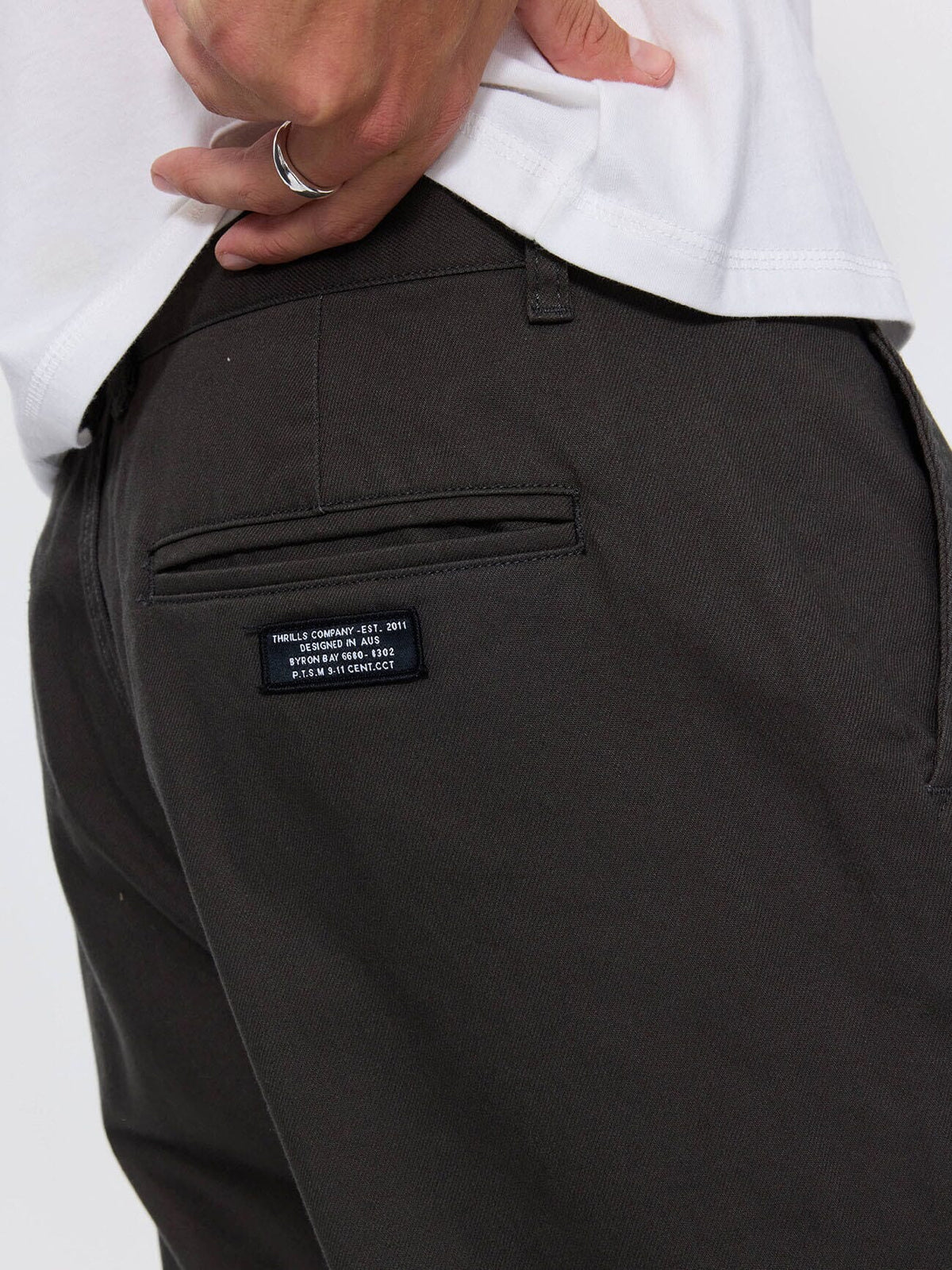 Mid Slacker Chino Pant - Oil Green 26