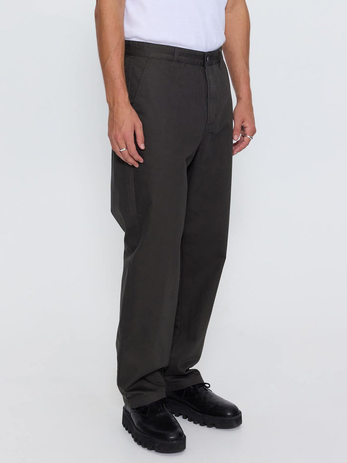 Mid Slacker Chino Pant - Oil Green 26