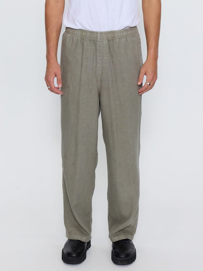 Hemp Minimal Thrills Pant - Dust Army