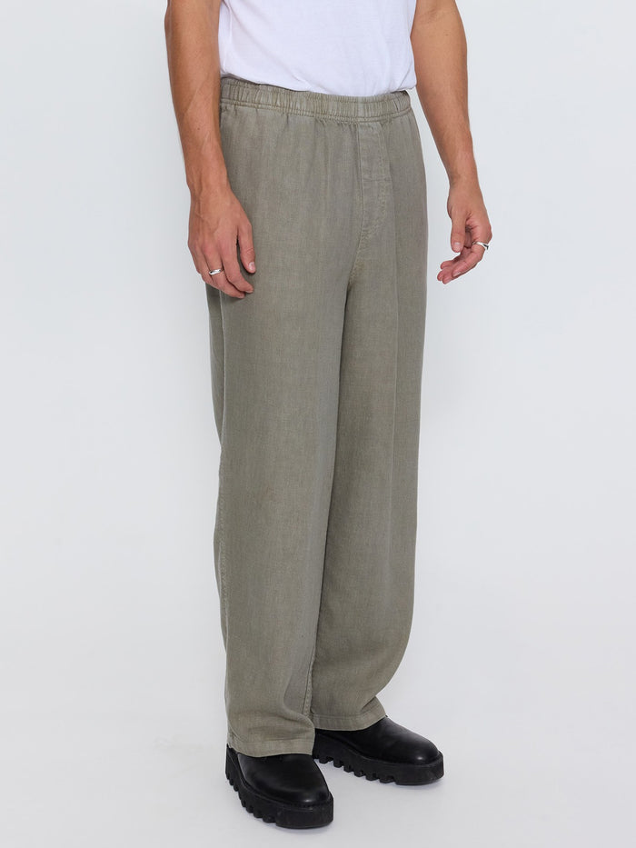 Hemp Minimal Thrills Pant - Dust Army