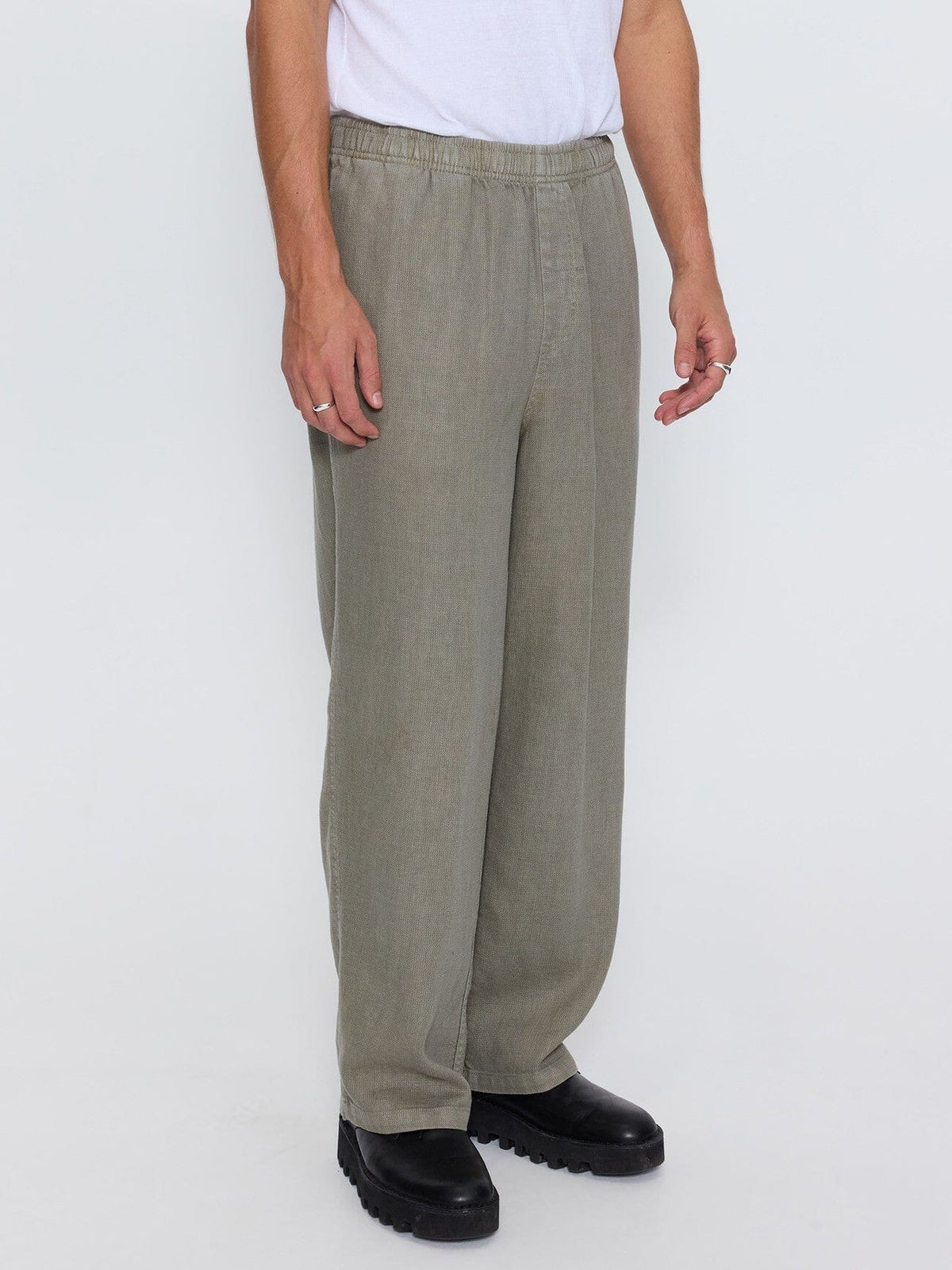 Hemp Minimal Thrills Pant - Dust Army
