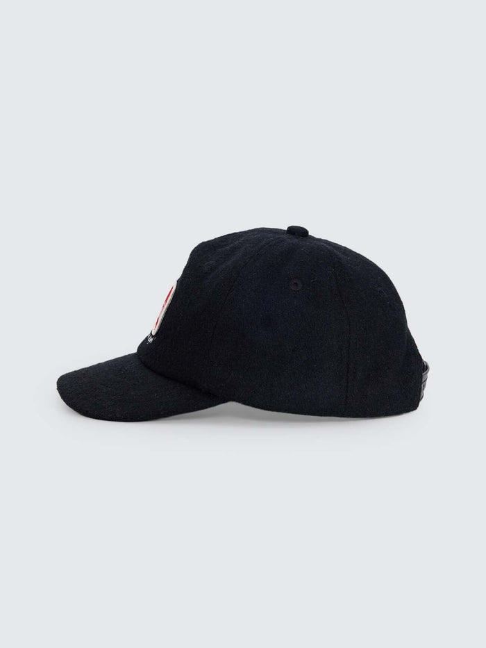Make Em Tough 6 Panel Felt Cap - Black