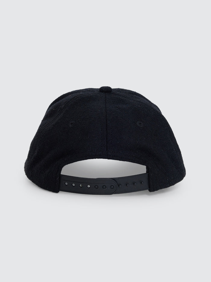 Make Em Tough 6 Panel Felt Cap - Black