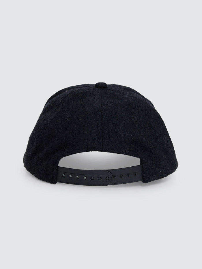 Make Em Tough 6 Panel Felt Cap - Black